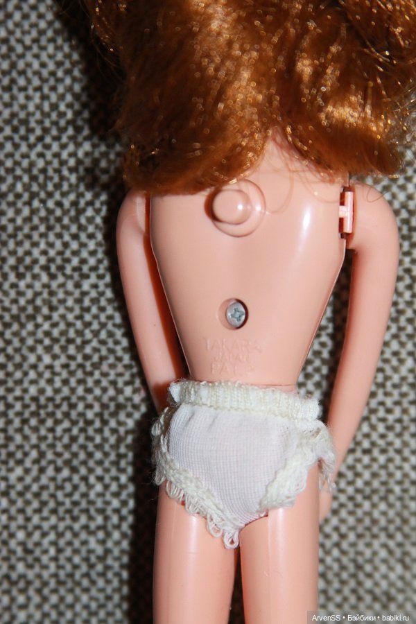 Редкая такаровская винтажная кукла Тэт-чан (помощница в пекарне) (фото 9)