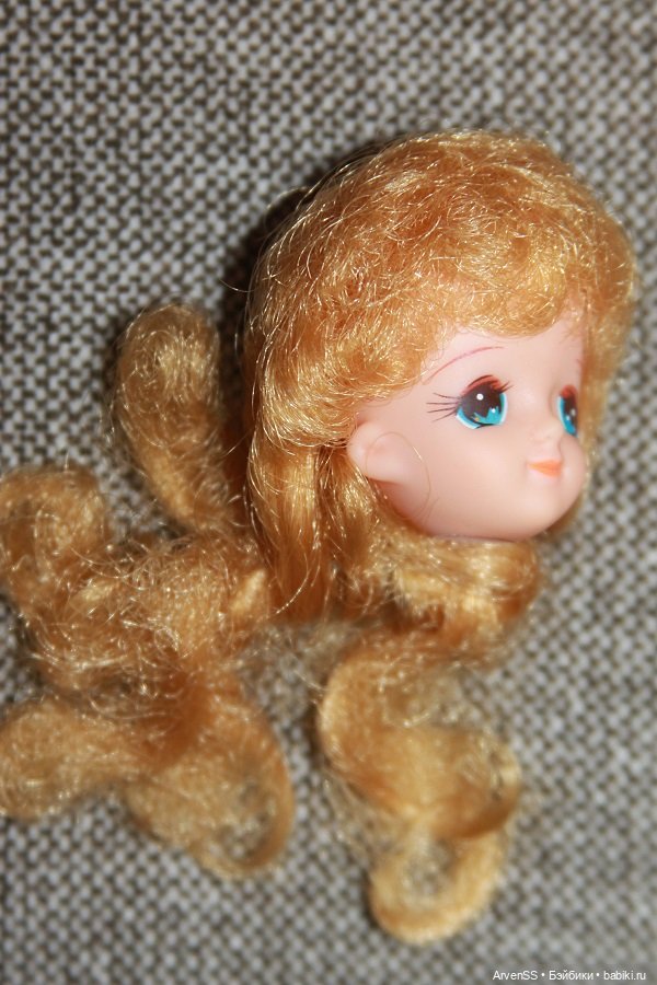 Голова винтажной подружки Ликки 2 поколения Изуми-чан компании Такара (фото 4)