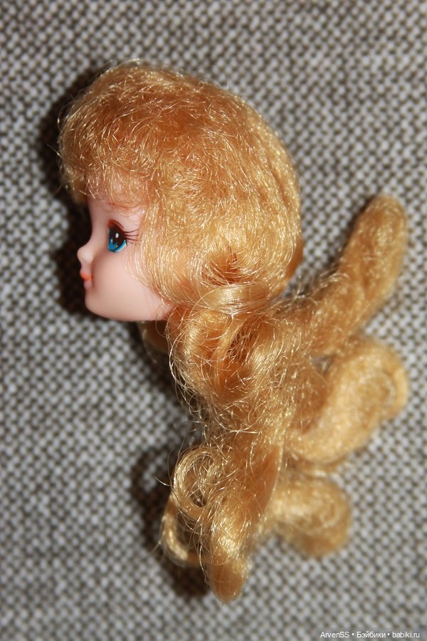 Голова винтажной подружки Ликки 2 поколения Изуми-чан компании Такара (фото 5)