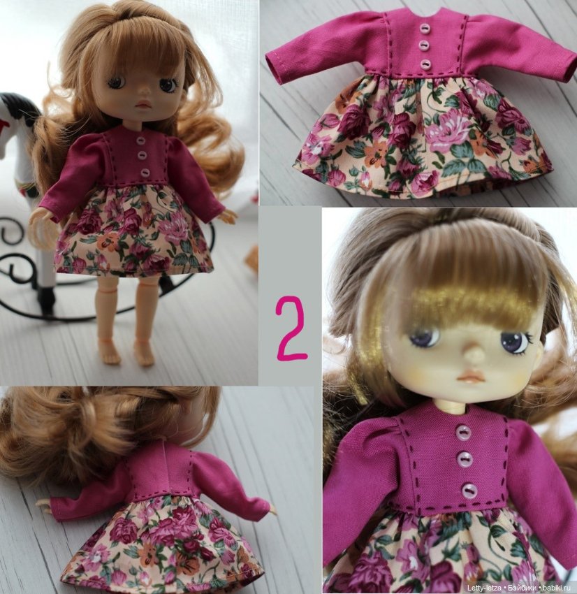 Платье для кукол Xiaomi Monst (фото 2)