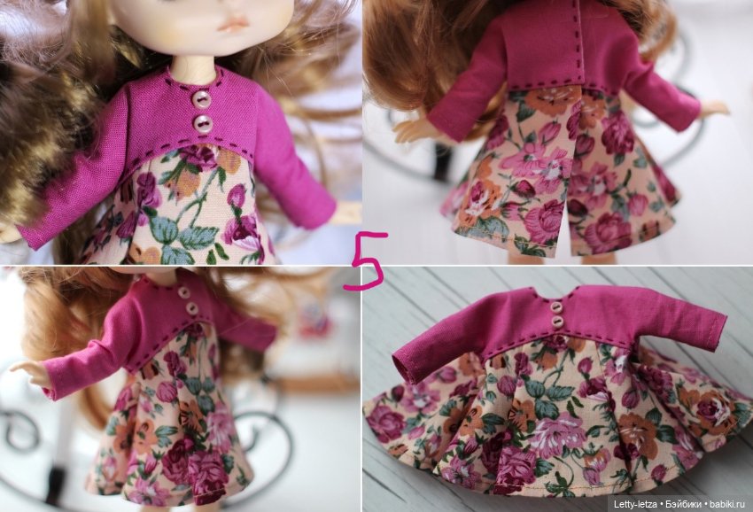 Платье для кукол Xiaomi Monst (фото 5)