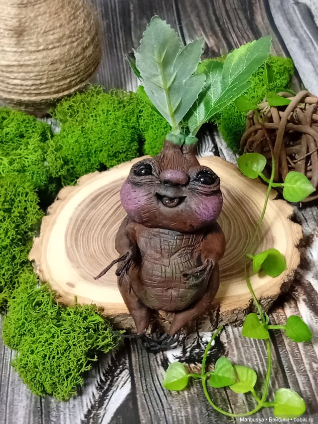 Малышка Мандрагора — Авторские игрушки (фото 3)