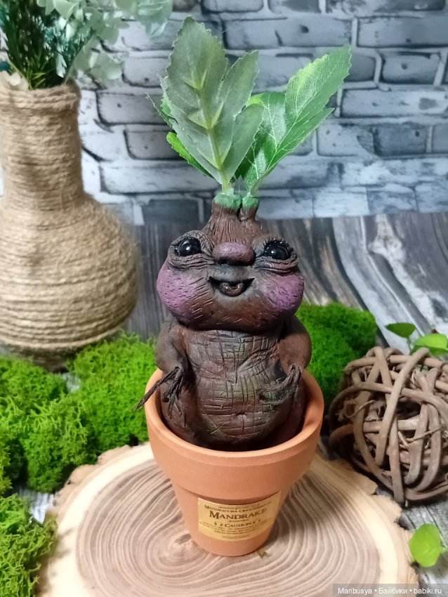 Малышка Мандрагора — Авторские игрушки (фото 2)