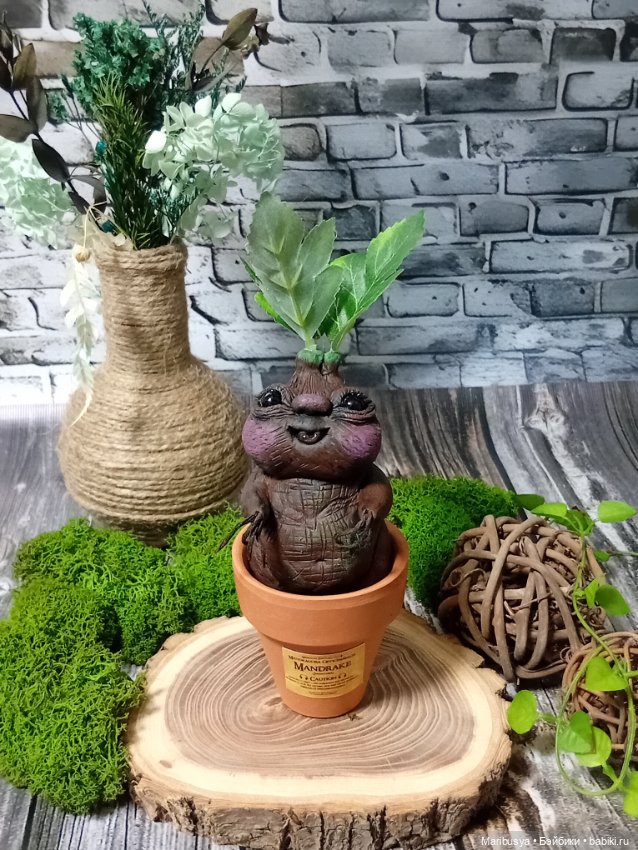 Малышка Мандрагора — Авторские игрушки (фото 4)