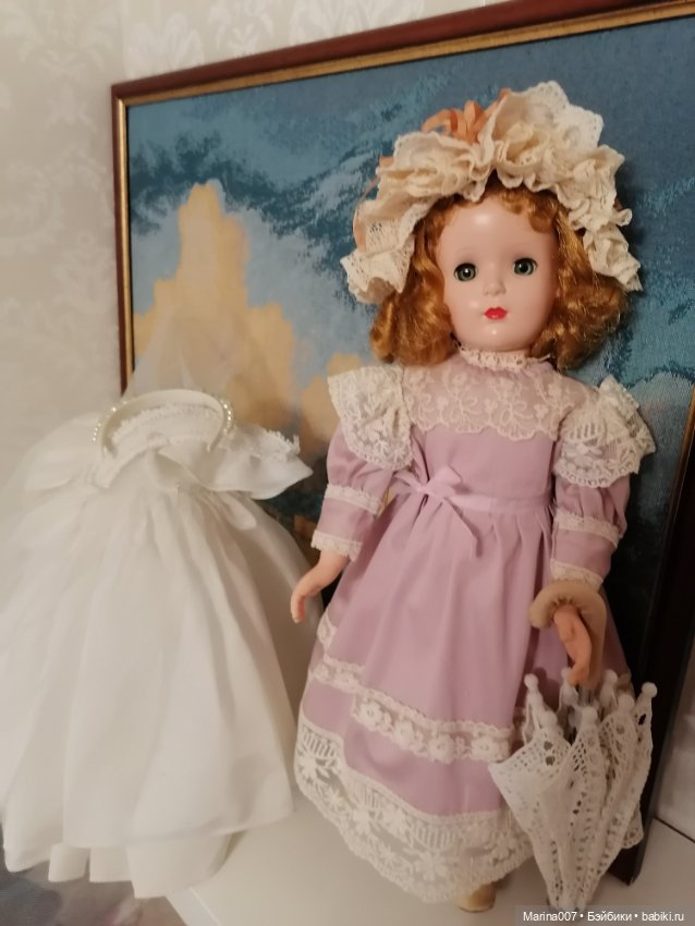 Винтажная невеста от Мадам Александр 50-60-х годов