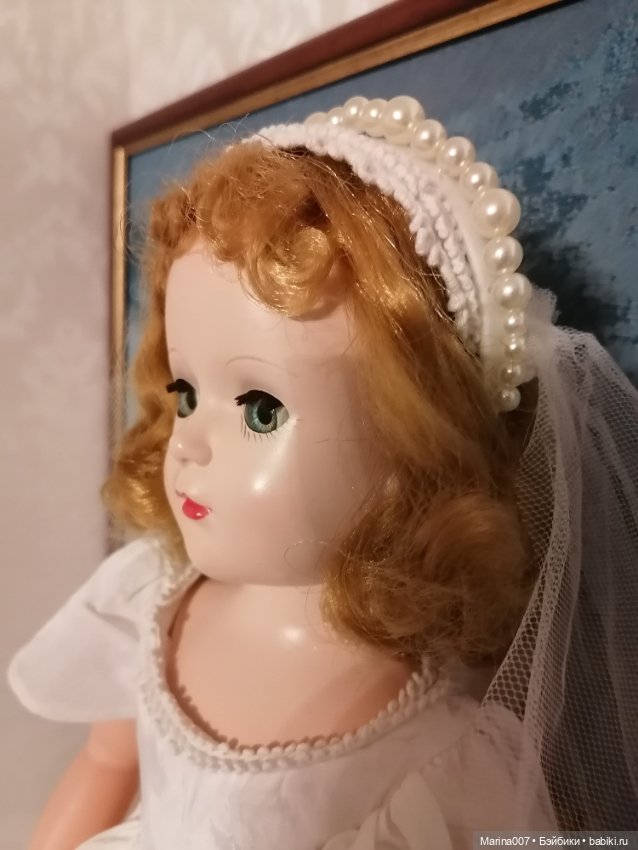 Винтажная невеста от Мадам Александр 50-60-х годов