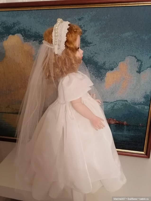 Винтажная невеста от Мадам Александр 50-60-х годов