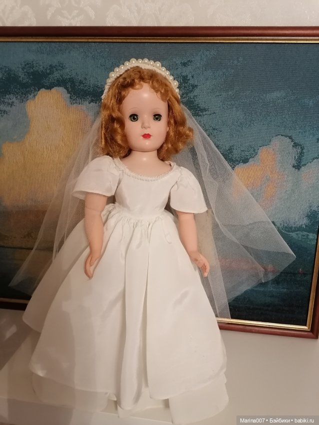 Винтажная невеста от Мадам Александр 50-60-х годов