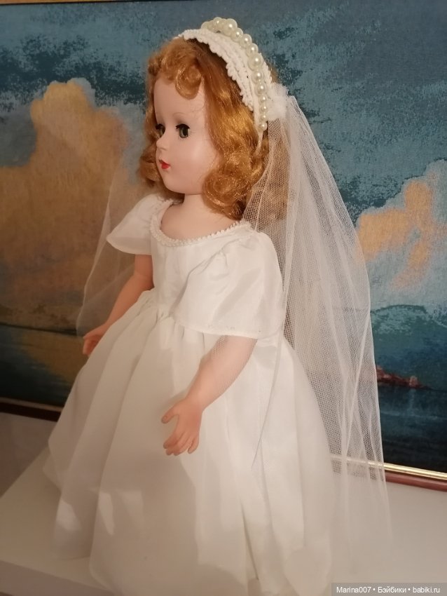 Винтажная невеста от Мадам Александр 50-60-х годов