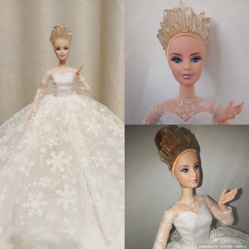 Barbie Fire and Ice 2001 нюд + аксессуары и шуба (фото 3)