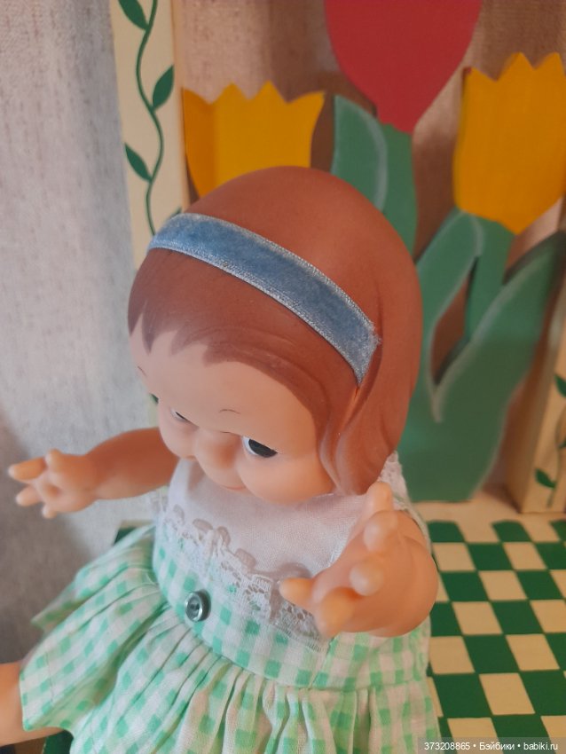 Малышка Кьюпи с ободком — Винтажные куклы и игрушки детства (фото 9)