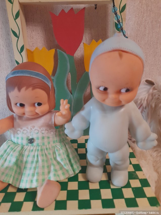 Малышка Кьюпи с ободком — Винтажные куклы и игрушки детства (фото 10)