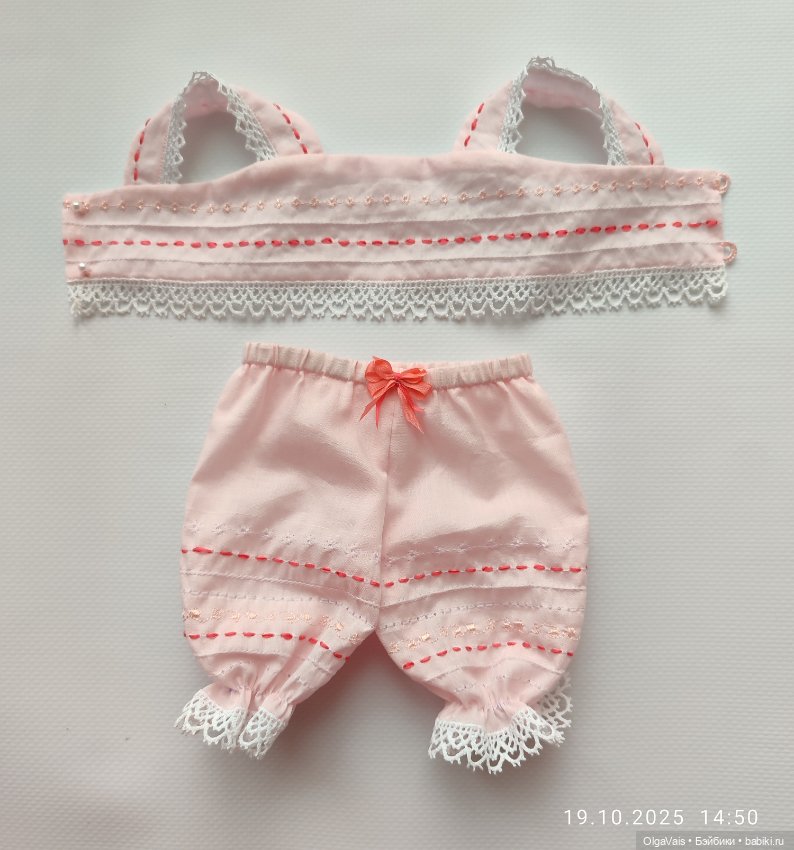 Нижнее винтажное белье для кукол Zwergnase 50 cм (фото 4)