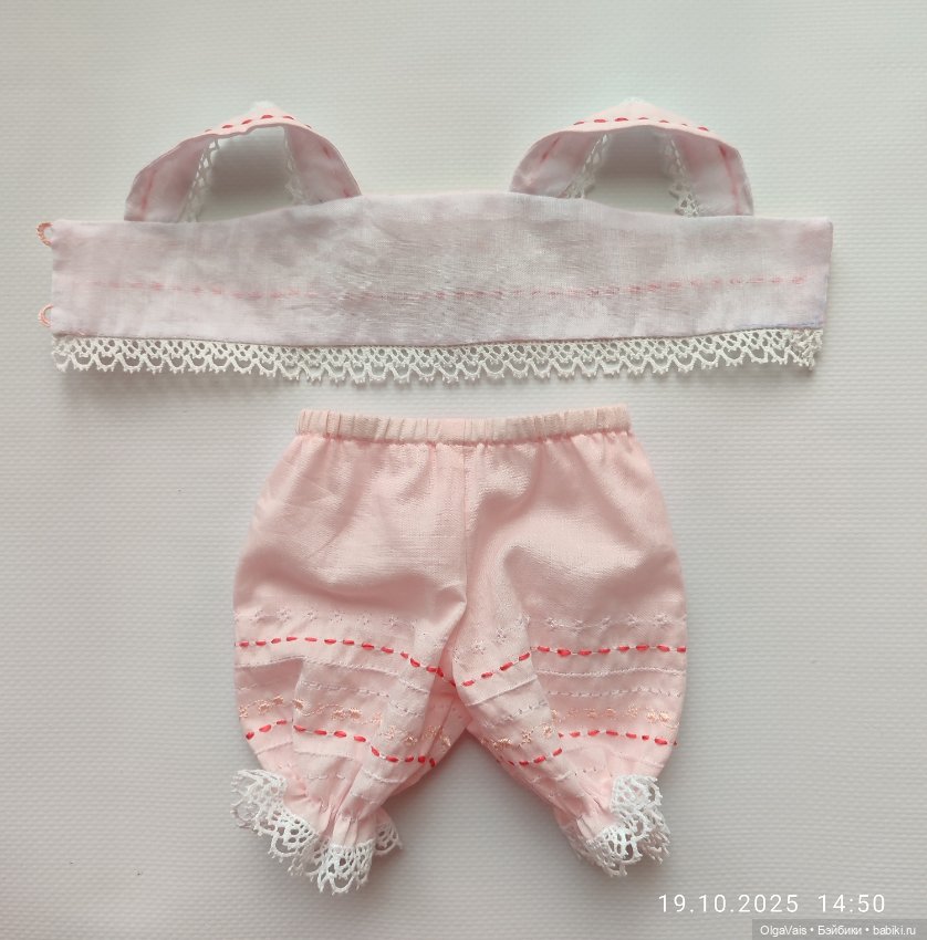 Нижнее винтажное белье для кукол Zwergnase 50 cм (фото 5)