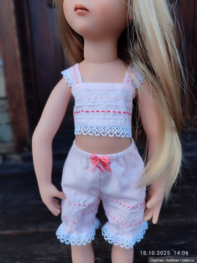 Нижнее винтажное белье для кукол Zwergnase 50 cм (фото 2)