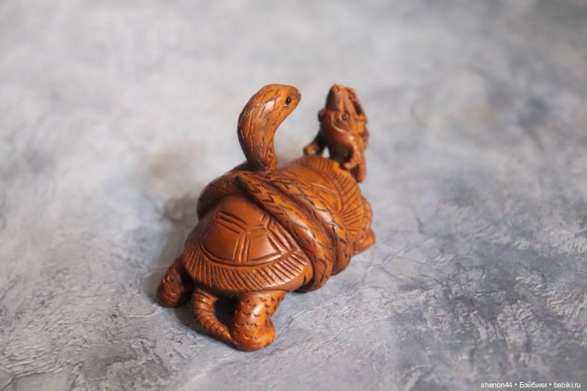 Нэцкэ "Черепаха-дракон Биси" (фото 5)