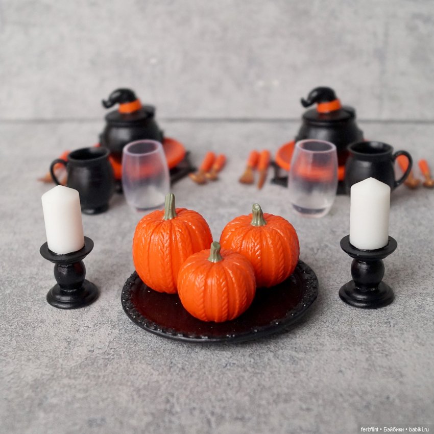 Сервировка "Хэллоуин" (масштаб 1:6) (фото 5)