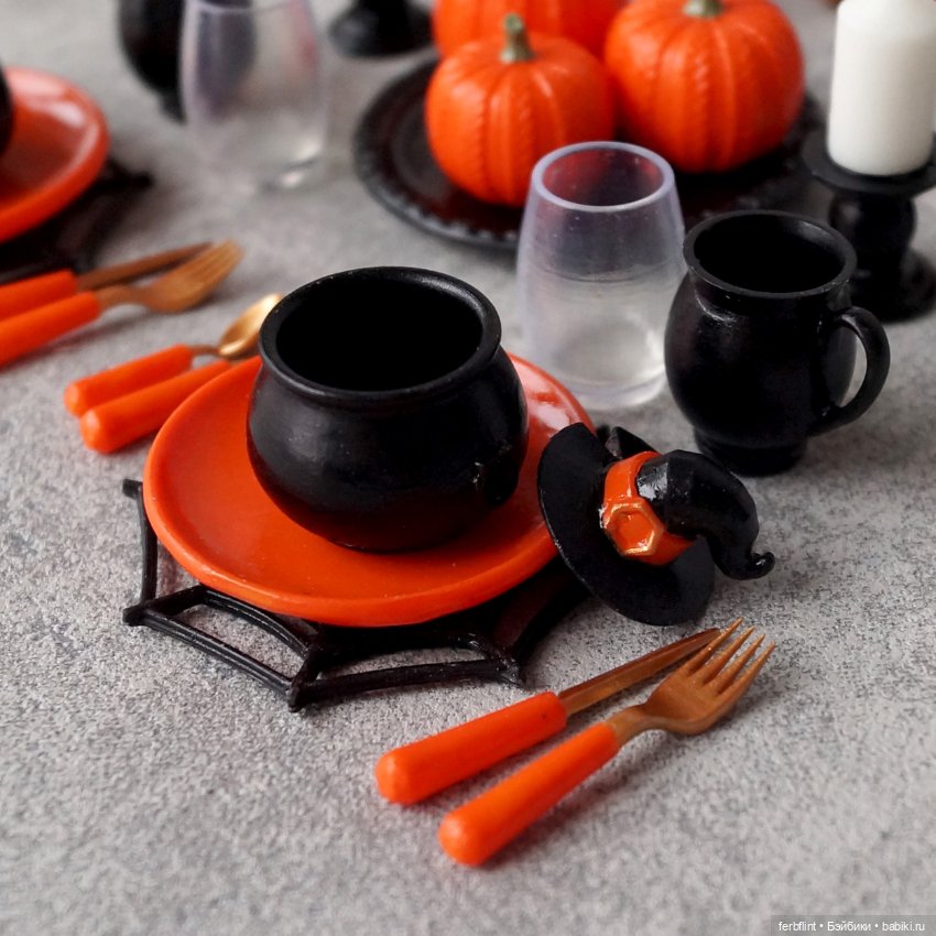 Сервировка "Хэллоуин" (масштаб 1:6) (фото 4)