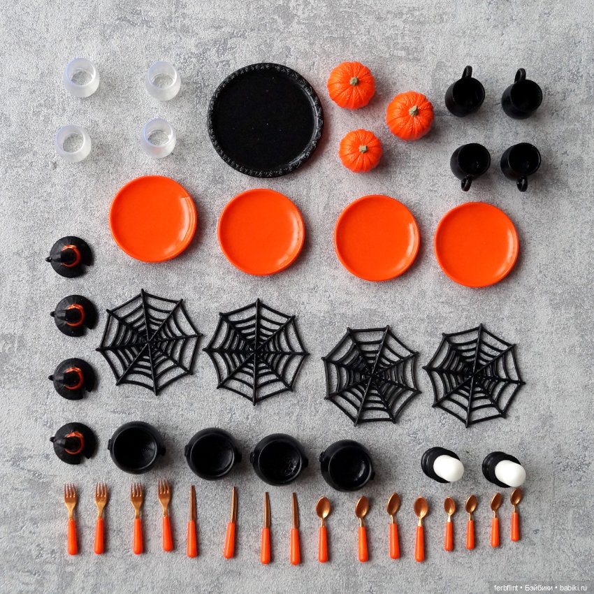 Сервировка "Хэллоуин" (масштаб 1:6) (фото 7)