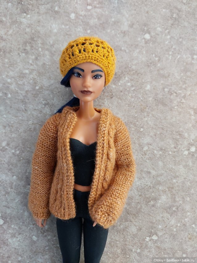 Кардиган для кукол формата Барби (фото 5)