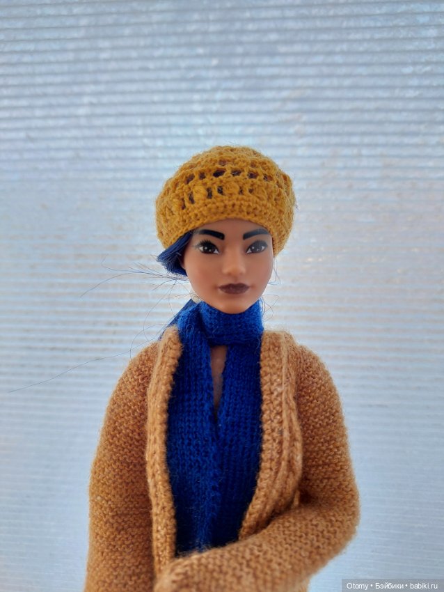 Кардиган для кукол формата Барби (фото 3)