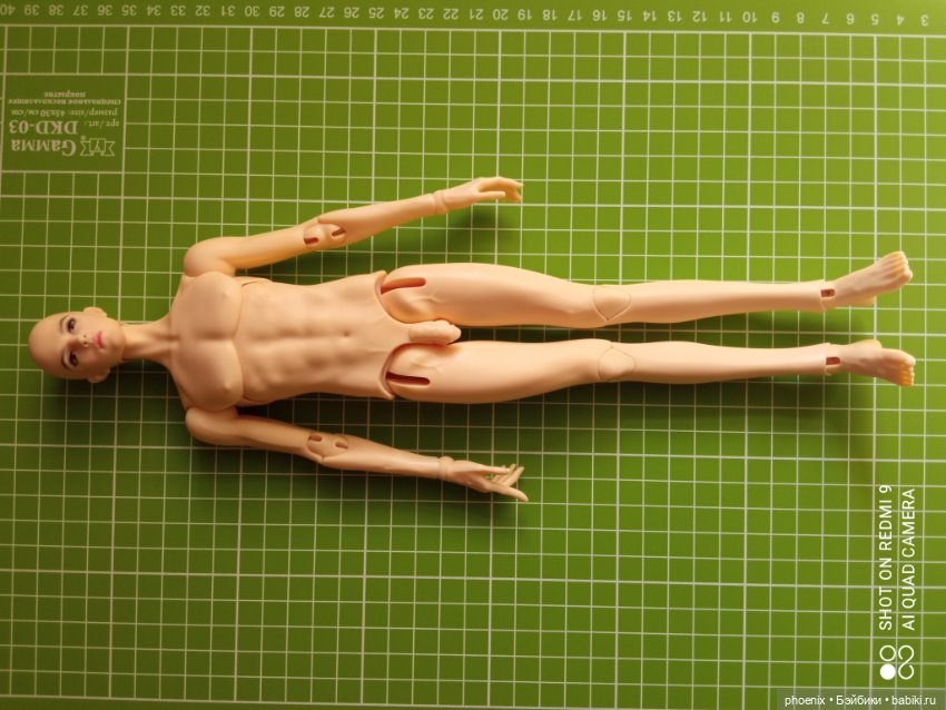 BJD формата 1/6 фирмы Granado: голова Galileo на теле Male Body 32Adagio. Новый (фото 4)