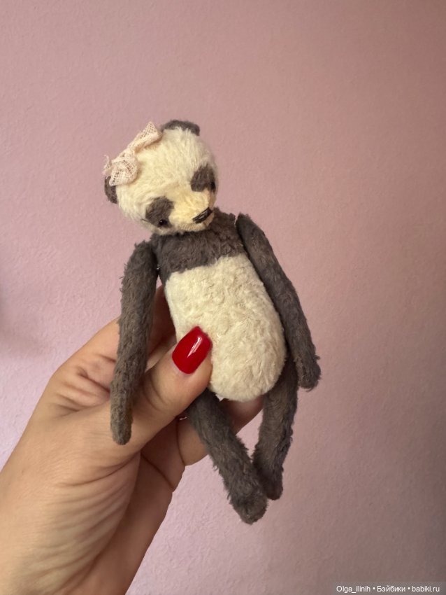 Мишка -панда- Тедди ищет теплые ладошки❤️