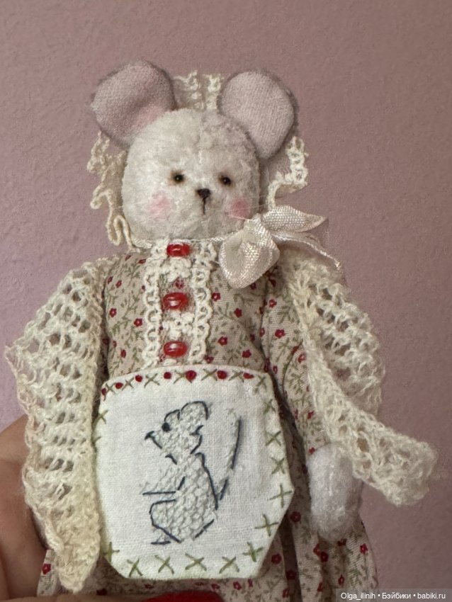 Мышка Тедди ищет дом🐭❤️🏠 — Авторские игрушки (фото 4)