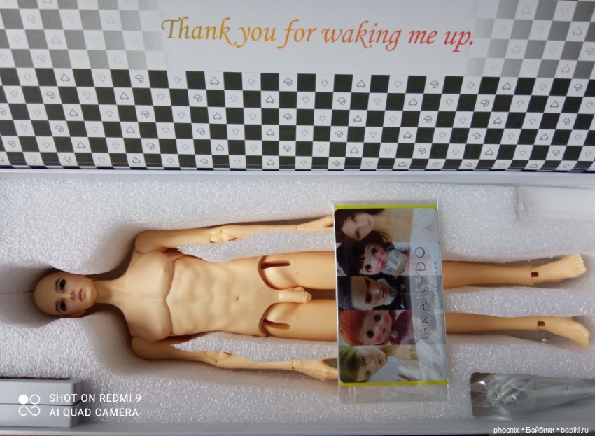 BJD формата 1/6 фирмы Granado: голова Galileo на теле Male Body 32Adagio. Новый (фото 7)