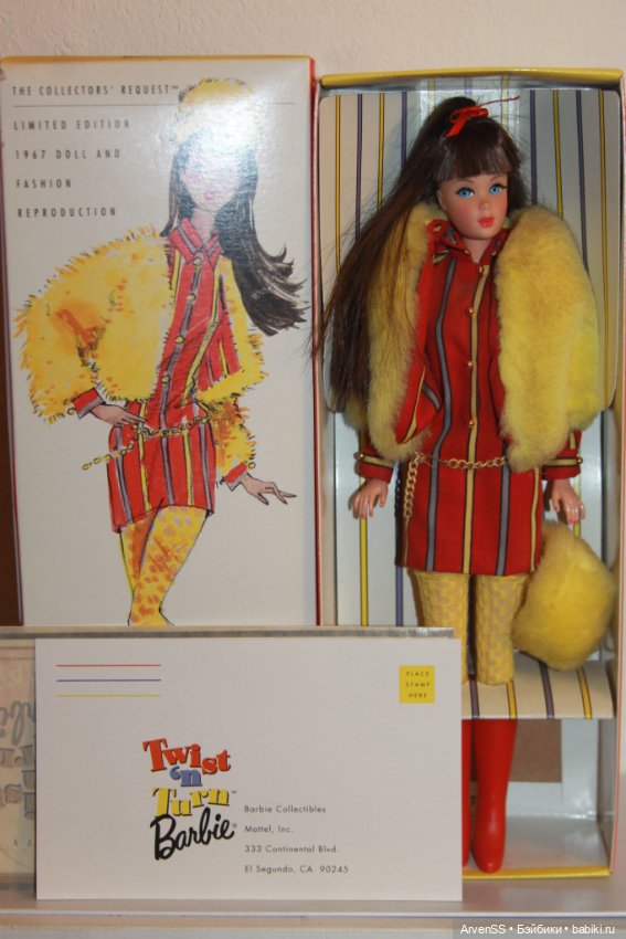 Barbi Twist N Turn 1967 Reproduction (фото 4)