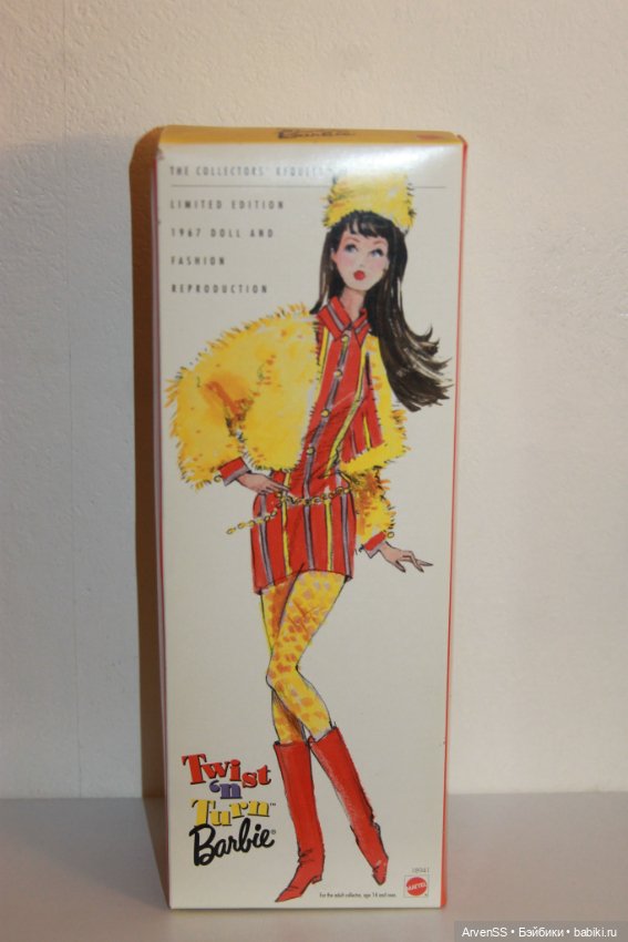 Barbi Twist N Turn 1967 Reproduction (фото 6)
