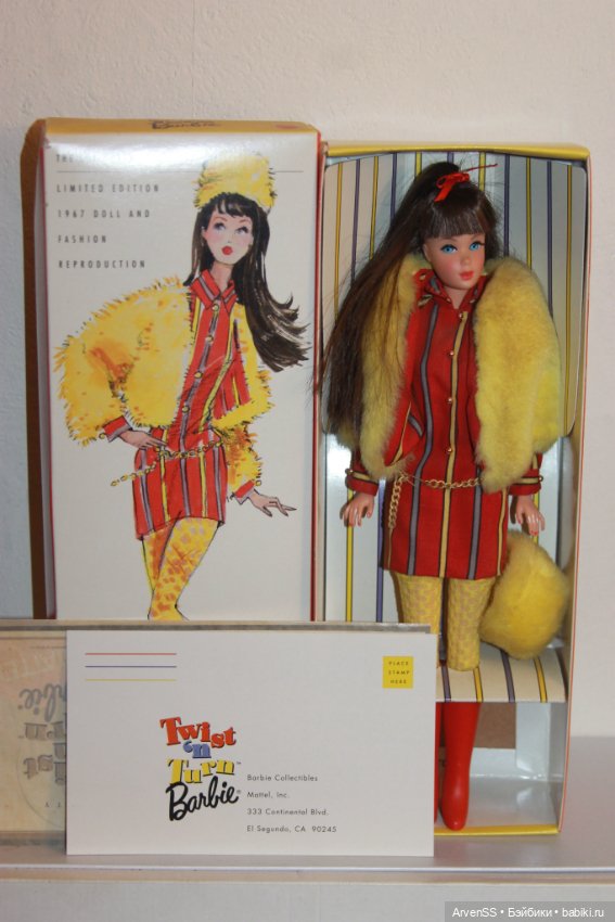 Barbi Twist N Turn 1967 Reproduction (фото 5)