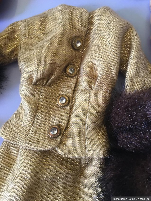 Аутфит Золотая малышка от Тоннер Tonner 24KT Baby серии ДиАнна Дентон Diana Denton outfit 2008 (фото 4)