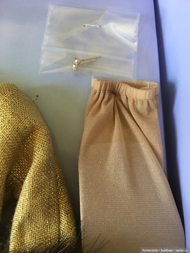 Аутфит Золотая малышка от Тоннер Tonner 24KT Baby серии ДиАнна Дентон Diana Denton outfit 2008 (фото 7)