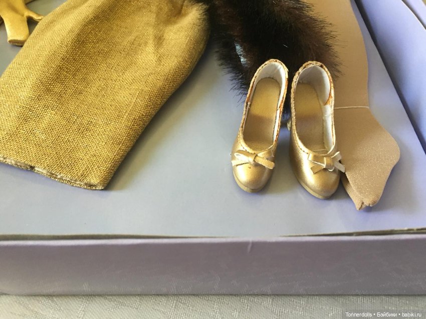 Аутфит Золотая малышка от Тоннер Tonner 24KT Baby серии ДиАнна Дентон Diana Denton outfit 2008 (фото 8)