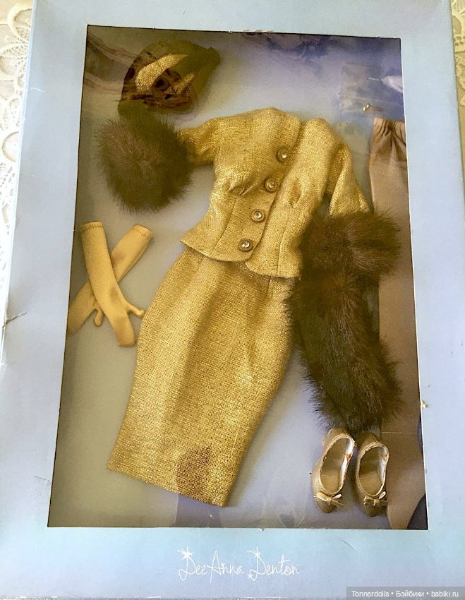 Аутфит Золотая малышка от Тоннер Tonner 24KT Baby серии ДиАнна Дентон Diana Denton outfit 2008 (фото 3)