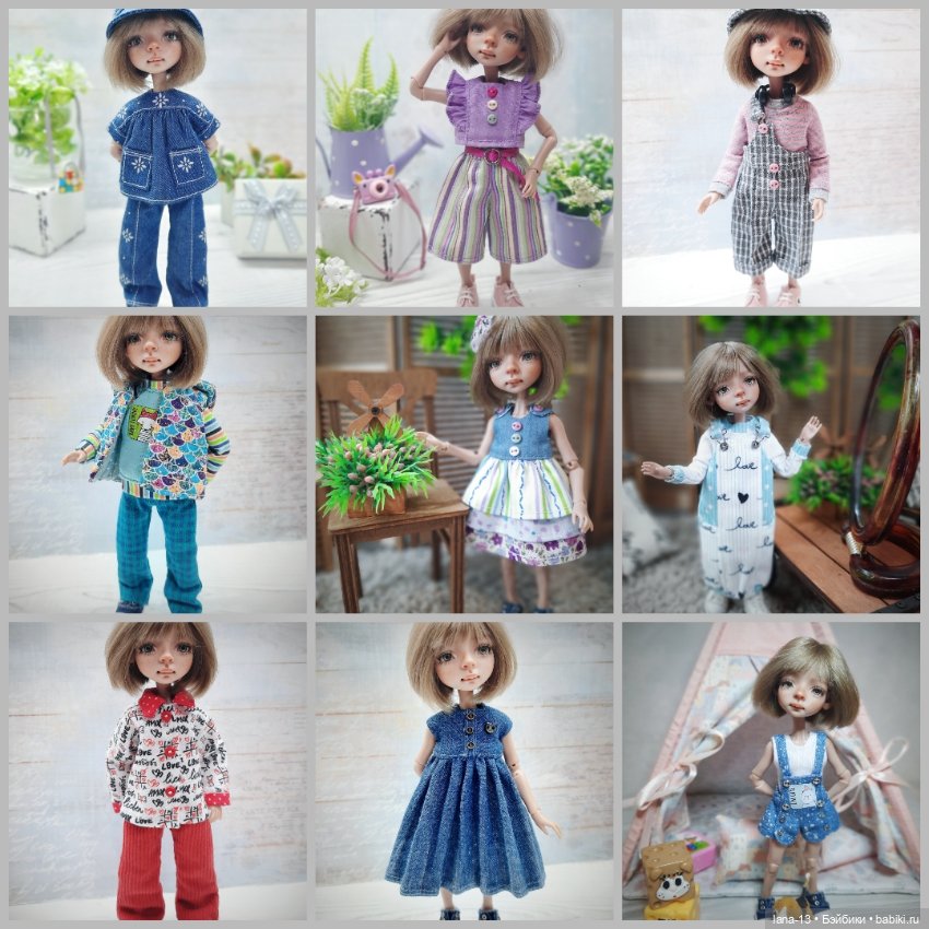 Одежда для Жу (Дарья Нужнова) и пижамных принцесс (фото 6)