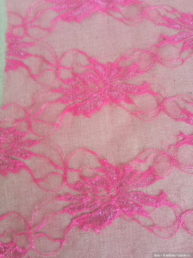Отрез гипюра для кукольного рукоделия (фото 2)