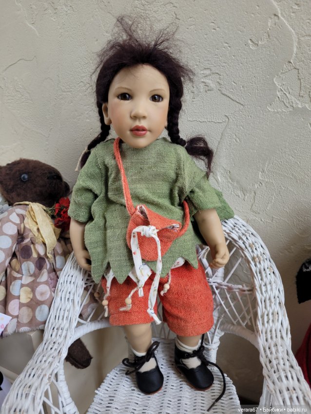 Lea — раритетная малышка от Zwergnase коллекция 1999 года (фото 10)
