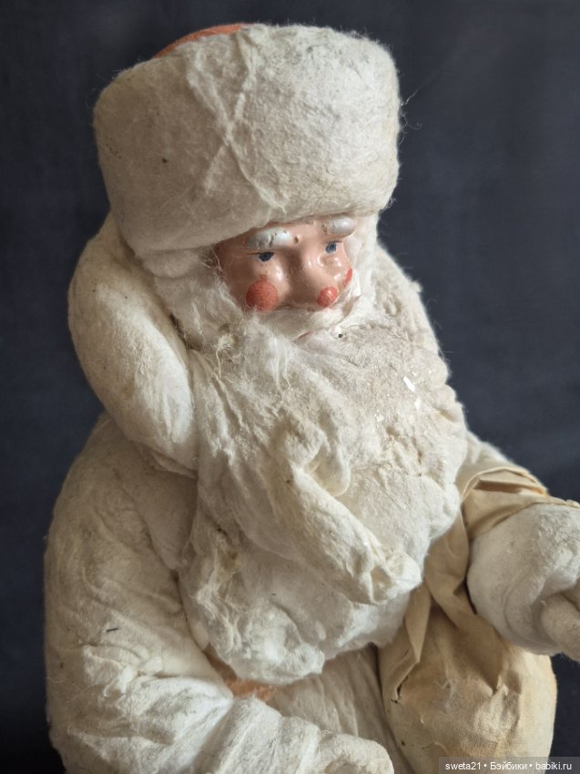 Дед мороз СССР — Винтажные куклы и игрушки детства (фото 2)