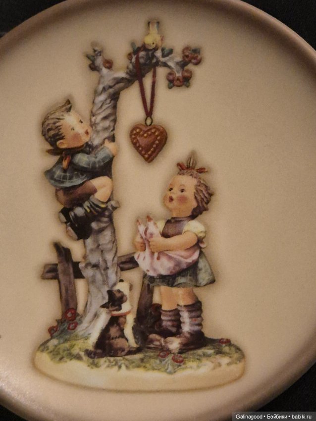 Фарфоровая декоративная тарелочка Goebel (фото 6)