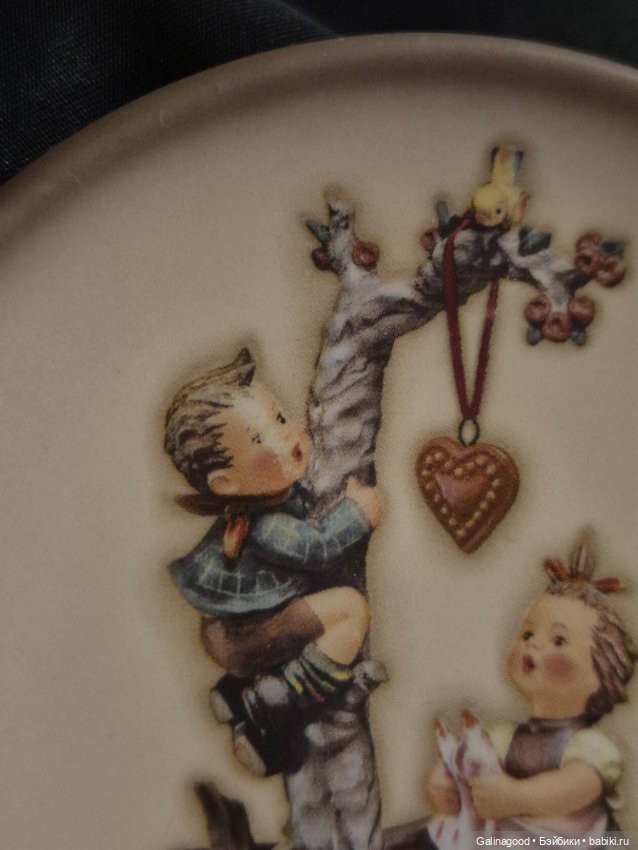 Фарфоровая декоративная тарелочка Goebel (фото 4)