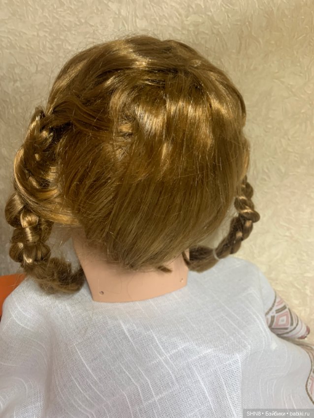 Парик синтетика на голову 45-46 см с косичками (фото 2)