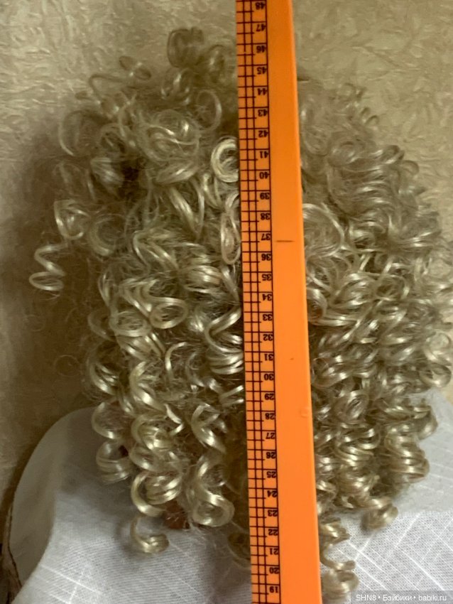 Парик синтетика пепельный блонд на голову 46-47 (фото 3)