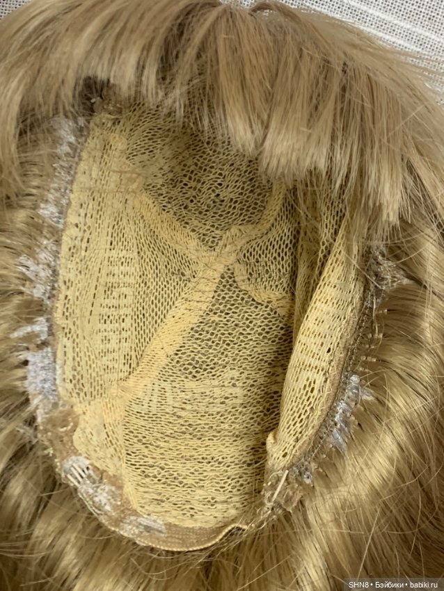 Парик длинный блонд на голову 38 см (фото 4)