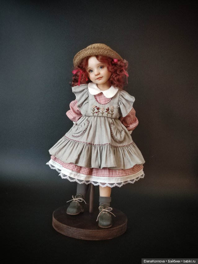 Кукла из запекаемого пластика. Единственный экземпляр (фото 8)
