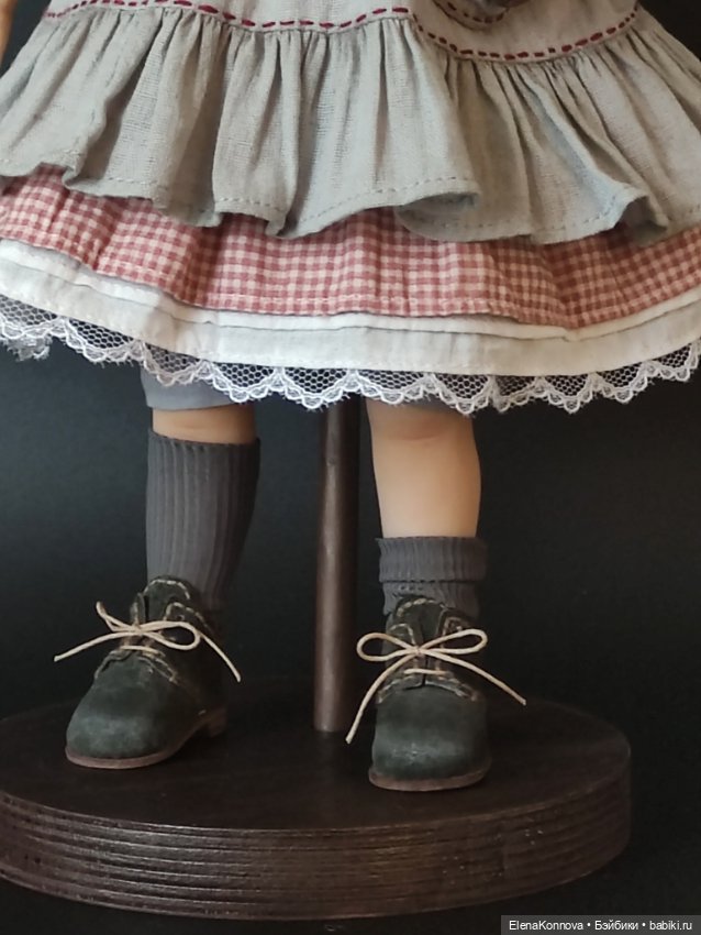 Кукла из запекаемого пластика. Единственный экземпляр (фото 7)