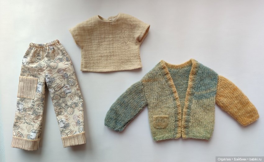 Осенний комплект для кукол Zwergnase 50 см (фото 5)