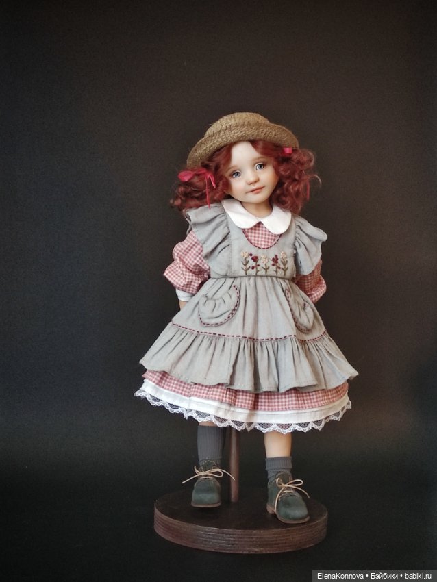 Кукла из запекаемого пластика. Единственный экземпляр (фото 2)