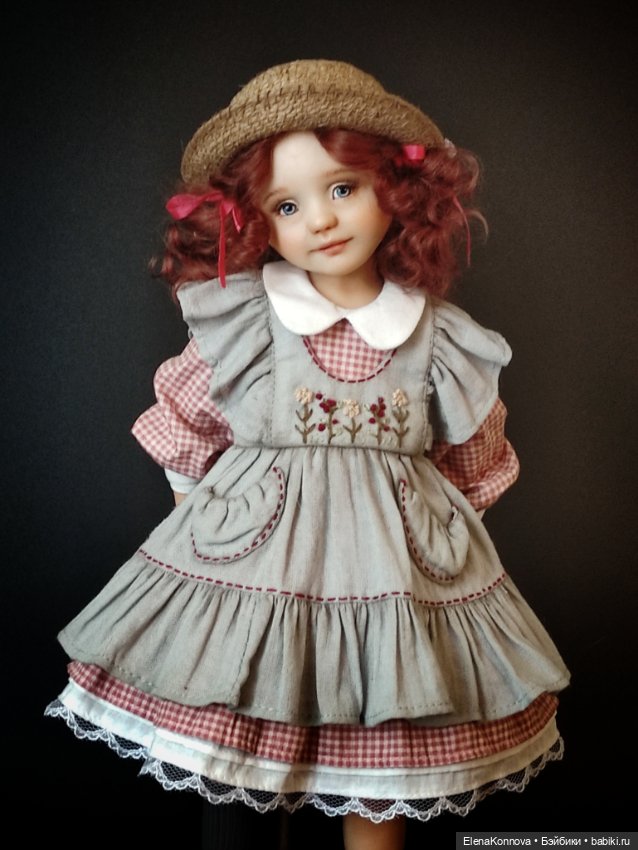 Кукла из запекаемого пластика. Единственный экземпляр